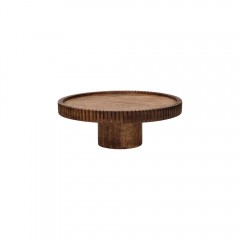 MAG CAKE STAND BROWN 